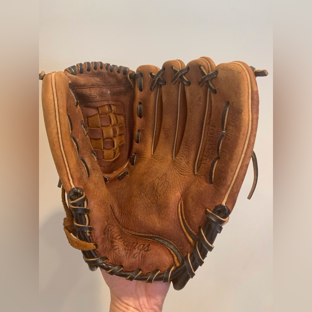 Youth baseball mitt, Rawlings